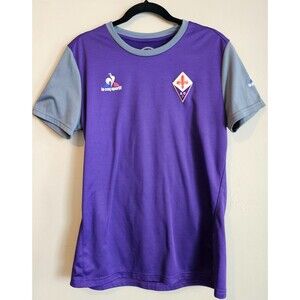 ACF Fiorentina Calcio Home Jersey Sportif Le Coq Purple Short Sleeve size M